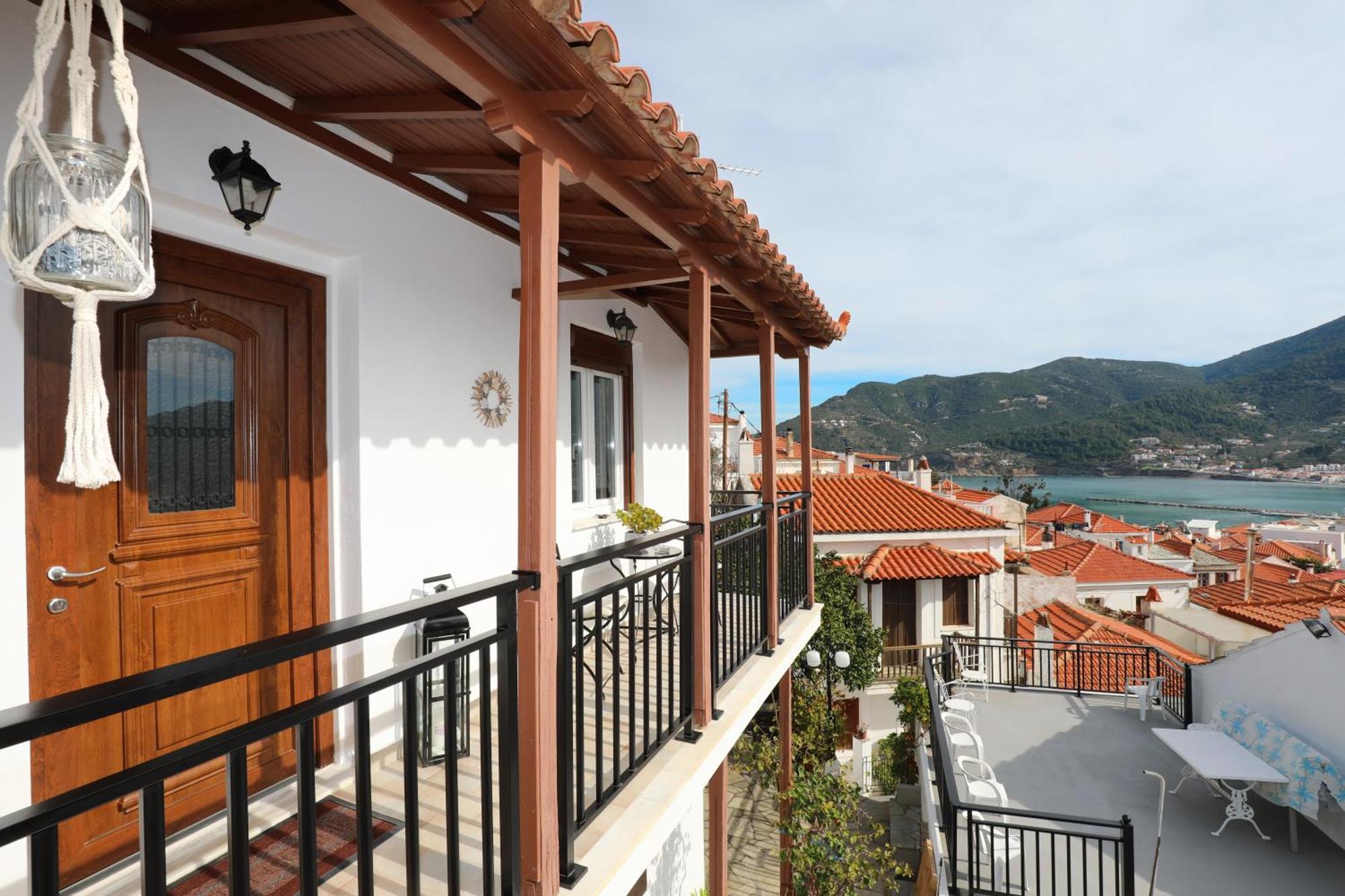 Villa Kamara House Città di Skopelos Esterno foto