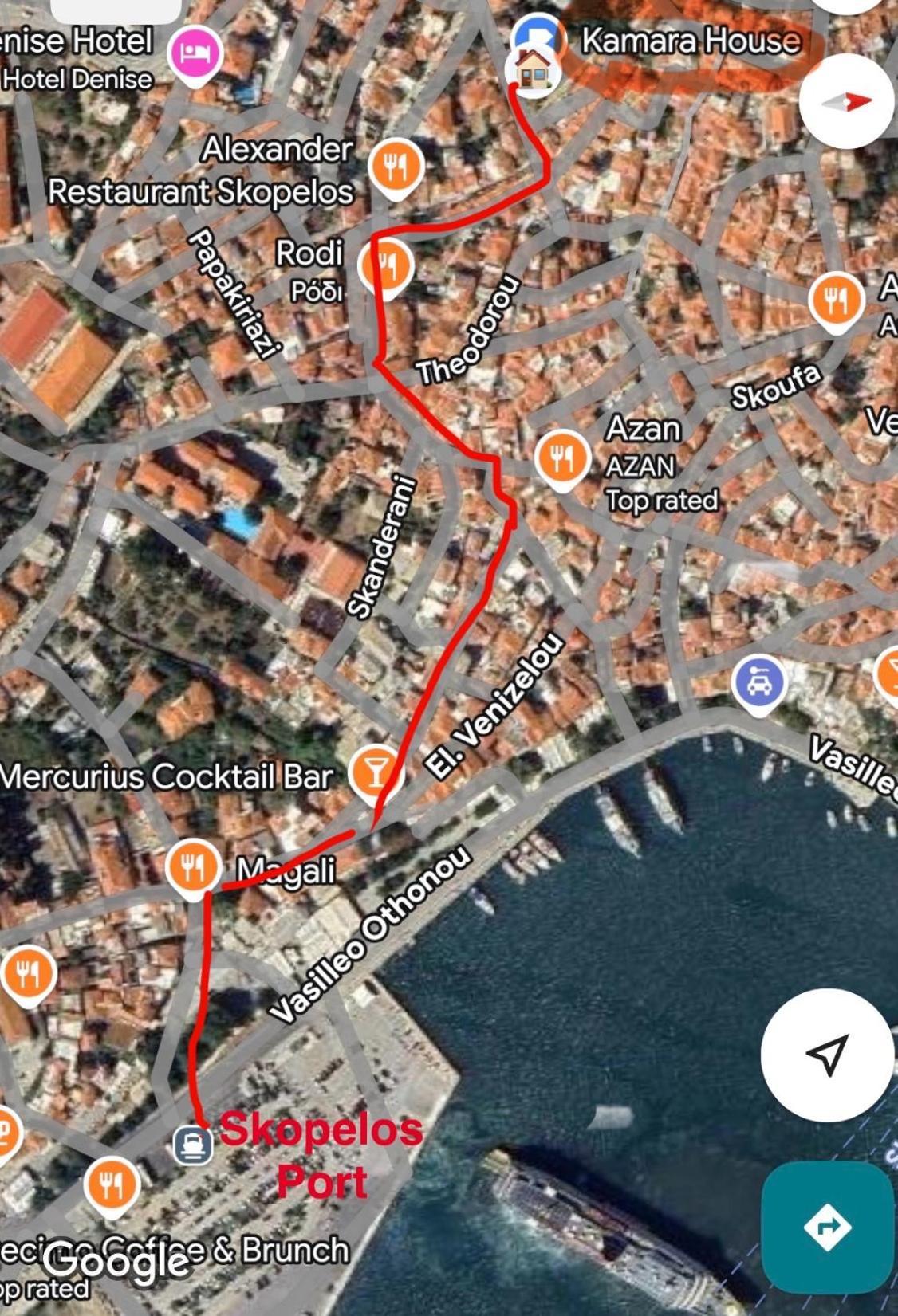 Villa Kamara House Città di Skopelos Esterno foto