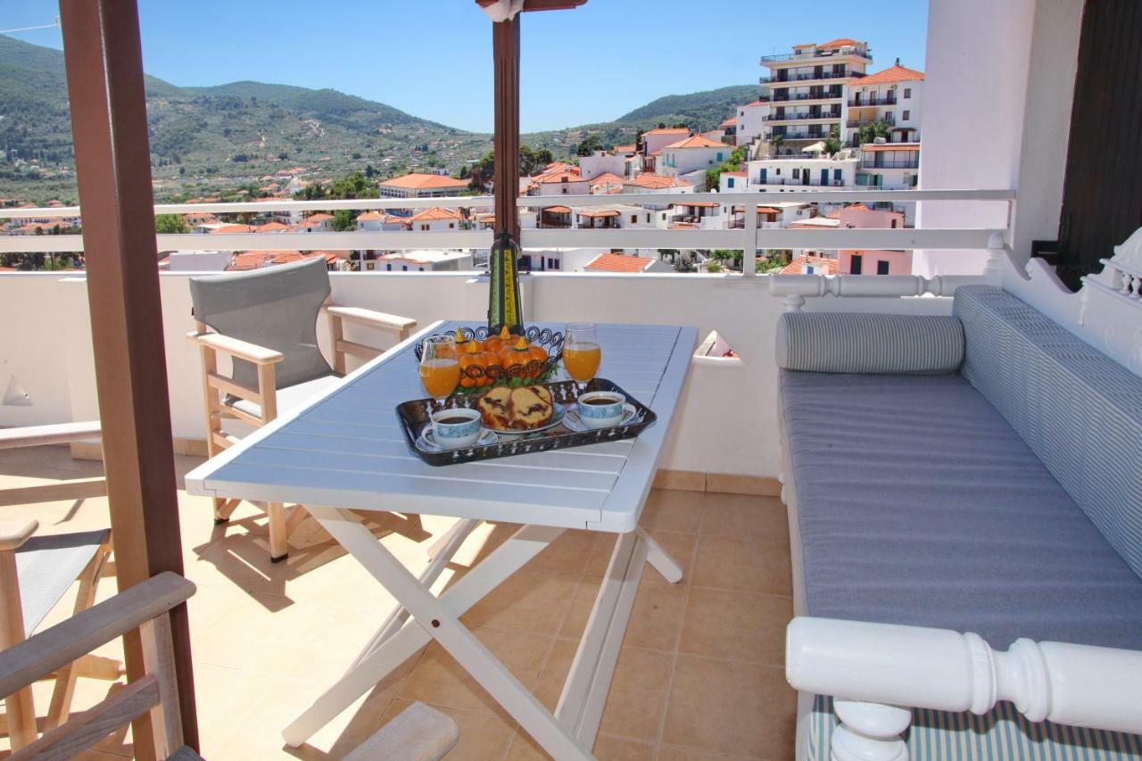 Villa Kamara House Città di Skopelos Esterno foto