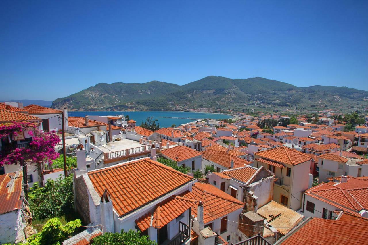 Villa Kamara House Città di Skopelos Esterno foto