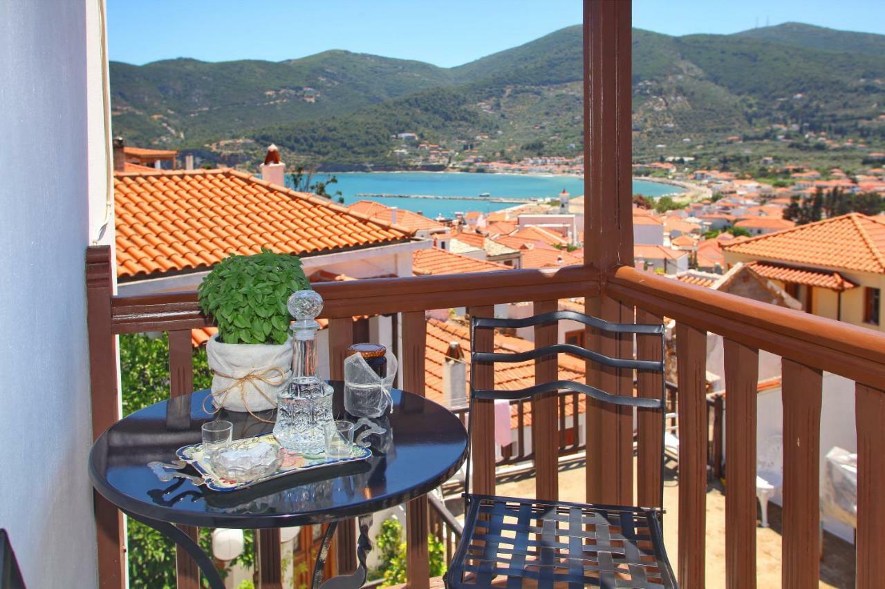 Villa Kamara House Città di Skopelos Esterno foto